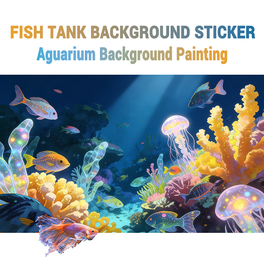 Aquarium Fish World - Aquariumachtergrond, achtergrond voor viskom, cartoon onderwaterwereld,