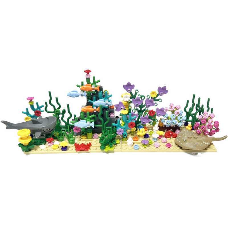 Aquarium Fish World - Stad MOC Aquarium Onderwaterwereld Plantenscènes Kijken