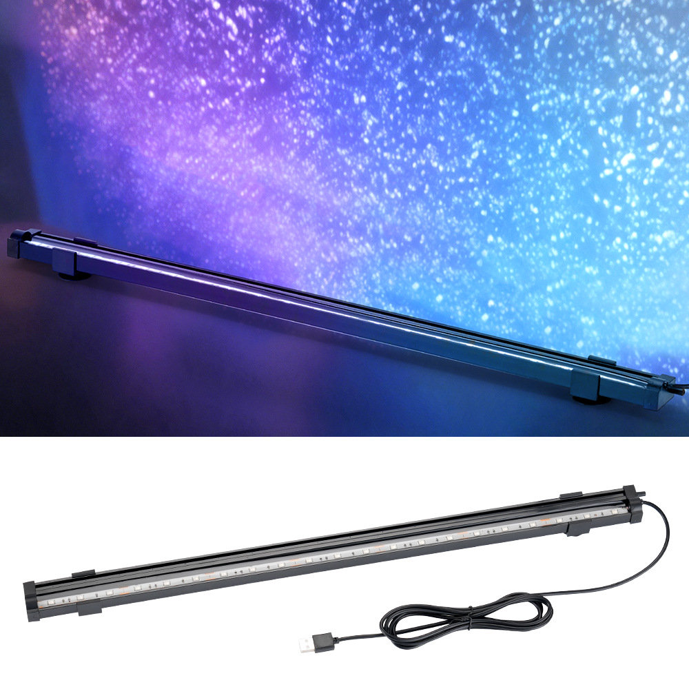 Aquarium Fish Lamp - USB LED Aquarium Luchtbellenlicht Auto RGB