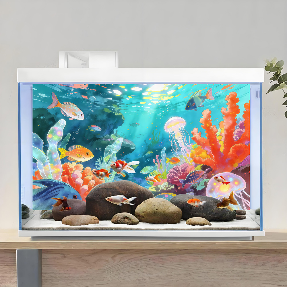 Aquariumachtergrond, achtergro - Aquarium Fish World recensie en prijs