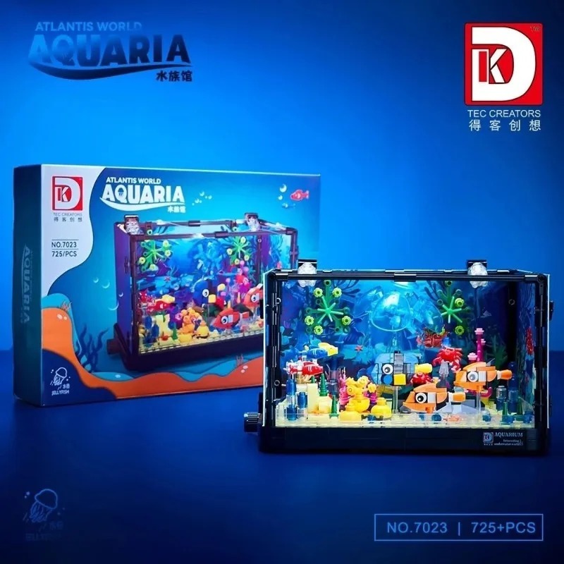 3-delige onderwaterwereld aqua - Aquarium Fish World recensie en prijs