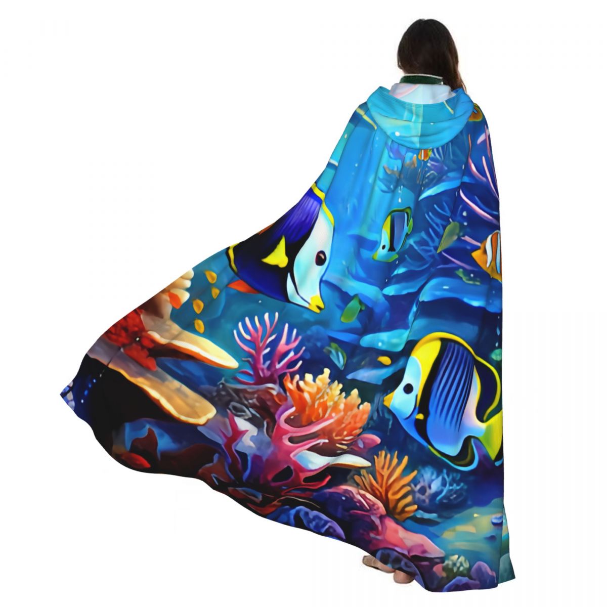 Unisex heksenpartij omkeerbare - Aquarium Queen Fish recensie en prijs