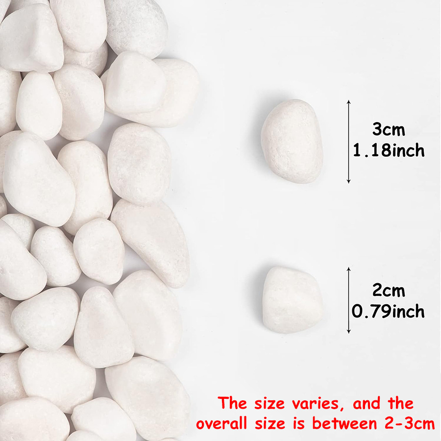200/400g Witte Hooggepolijste  - Aquarium Decoration Rock recensie en prijs