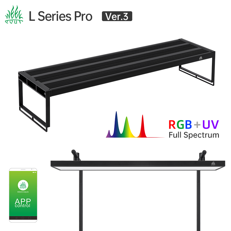 WEEK AQUA L-serie APP-bedienin - Aquarium Fish Lamp recensie en prijs