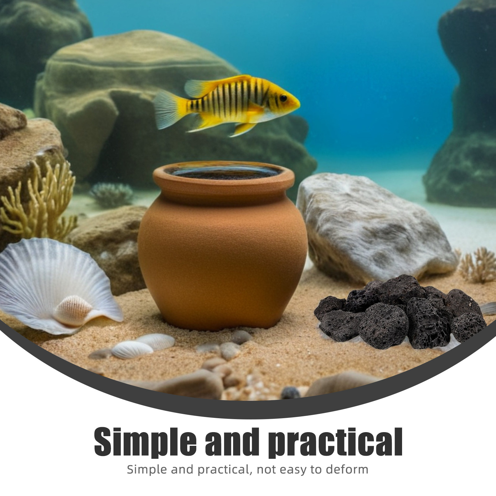 1Pack Natuurlijke vulkanische  - Aquarium Decoration Rock recensie en prijs