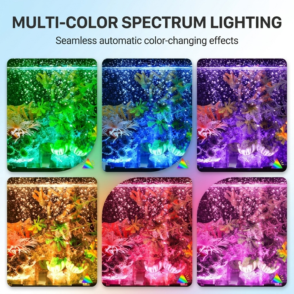 USB LED Aquarium Luchtbellenli - Aquarium Fish Lamp recensie en prijs
